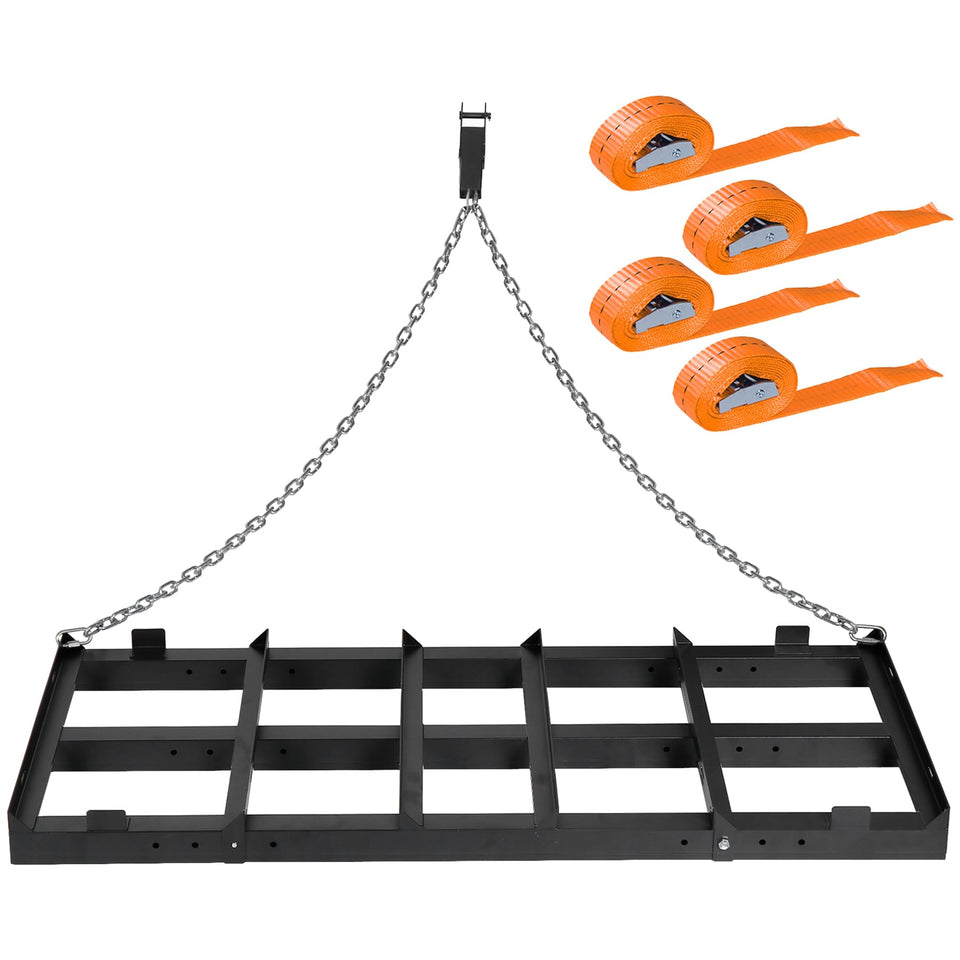 Toriexon drag harrow driveway-grader 4ft rugged leveling for gravel paths