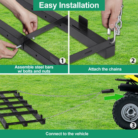 Toriexon quick-assembly in minutes with bolts and nuts
