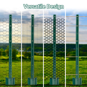 Toriexon easy-install no-dig design driven with a hammer.