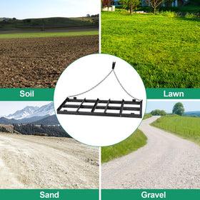 Toriexon land-leveler ideal for gravel sand and soil leveling