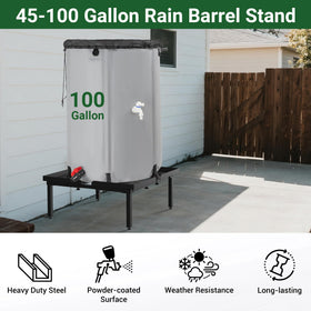 Toriexon elevated platform improves water pressure and easy access to hose.
