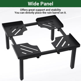Toriexon wide reinforced platform base for stable weight distribution