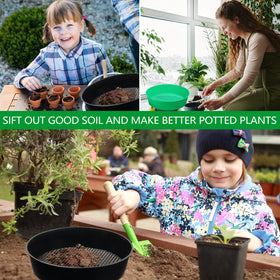TORINALITAL easy-clean gardening tool for faster cleanup
