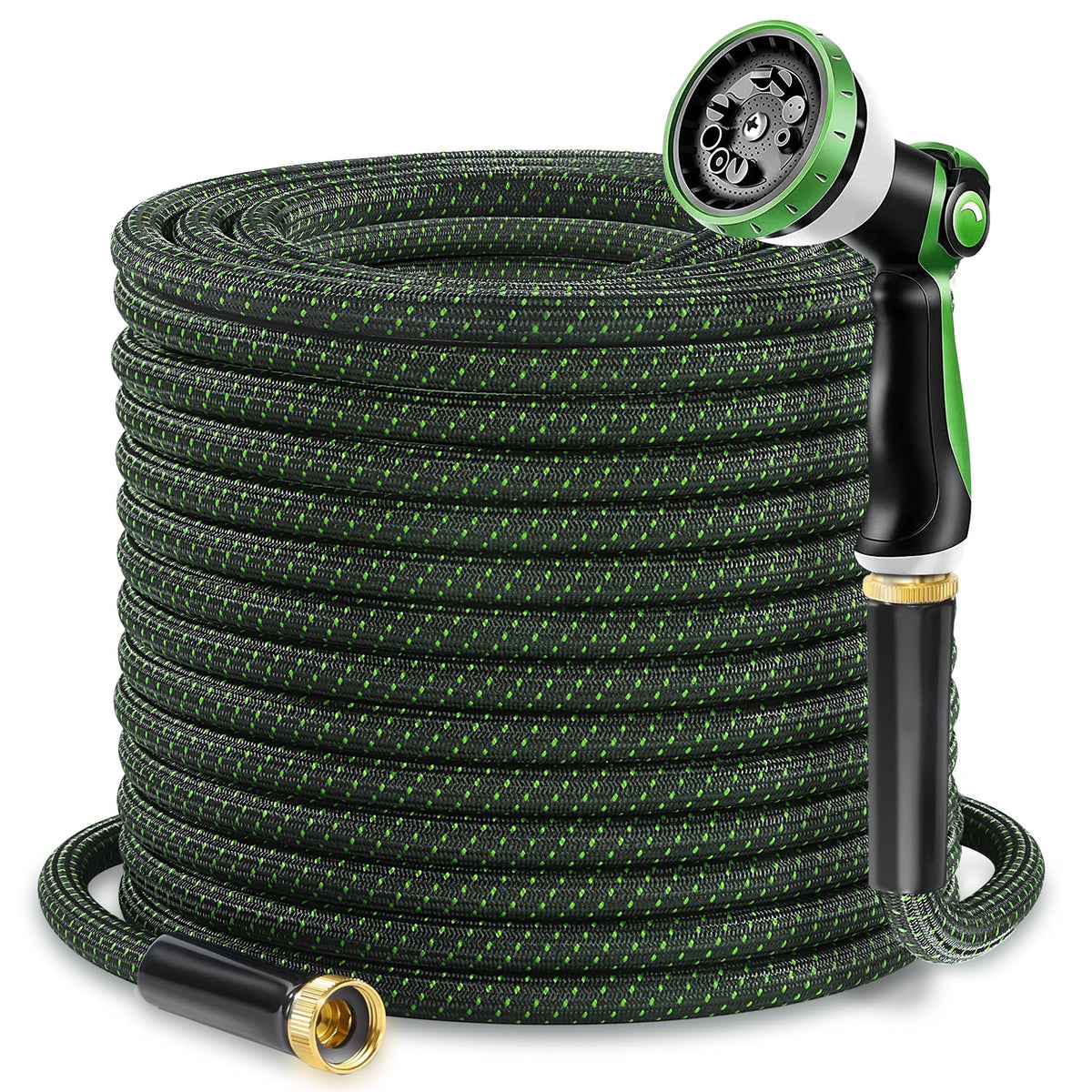 Torioweg garden hose 50ft unfurls smoothly for effortless watering.