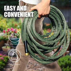 Torioweg highly flexible hose performs in varying temperatures for continuous use.