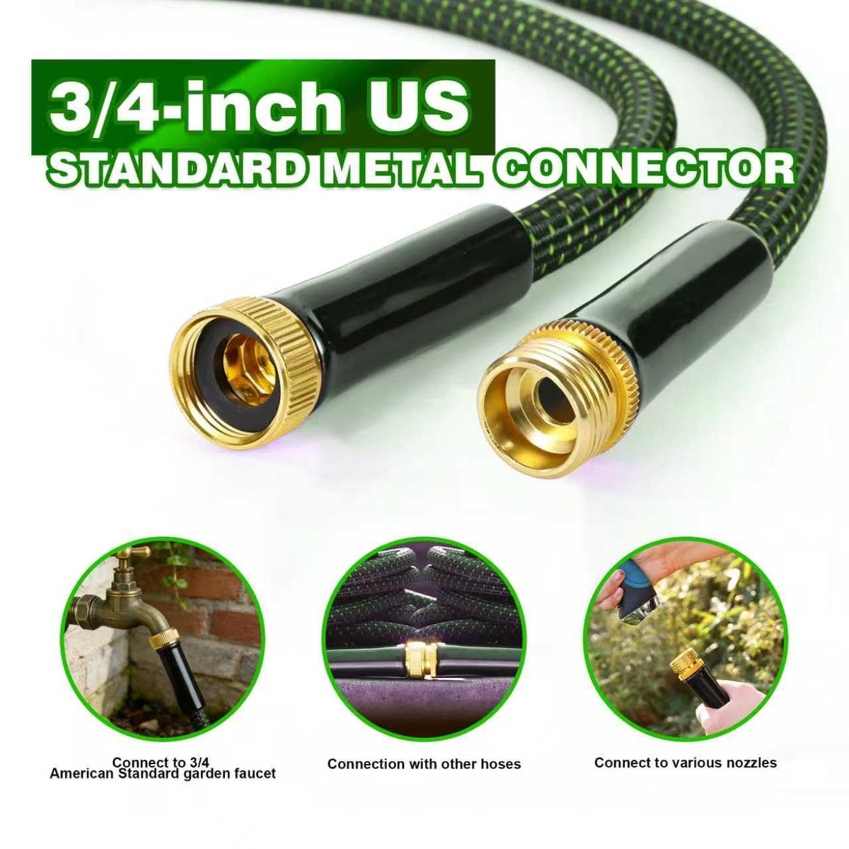 Torioweg lightweight hose reduces strain during watering tasks.