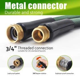 Torioweg garden hose puncture-proof design resists wear during outdoor chores.