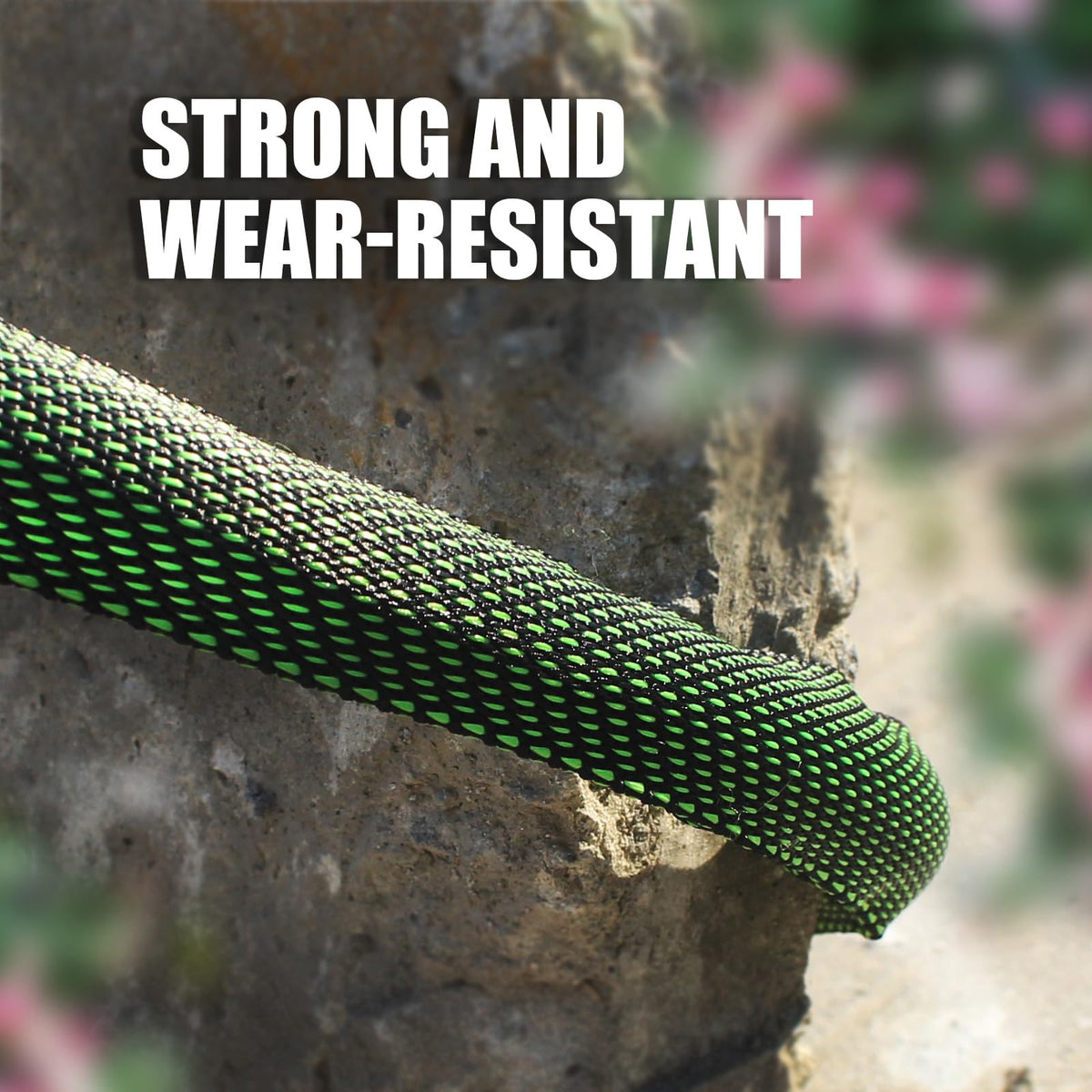 Torioweg ultra-lightweight hose easy to handle for watering and storage.