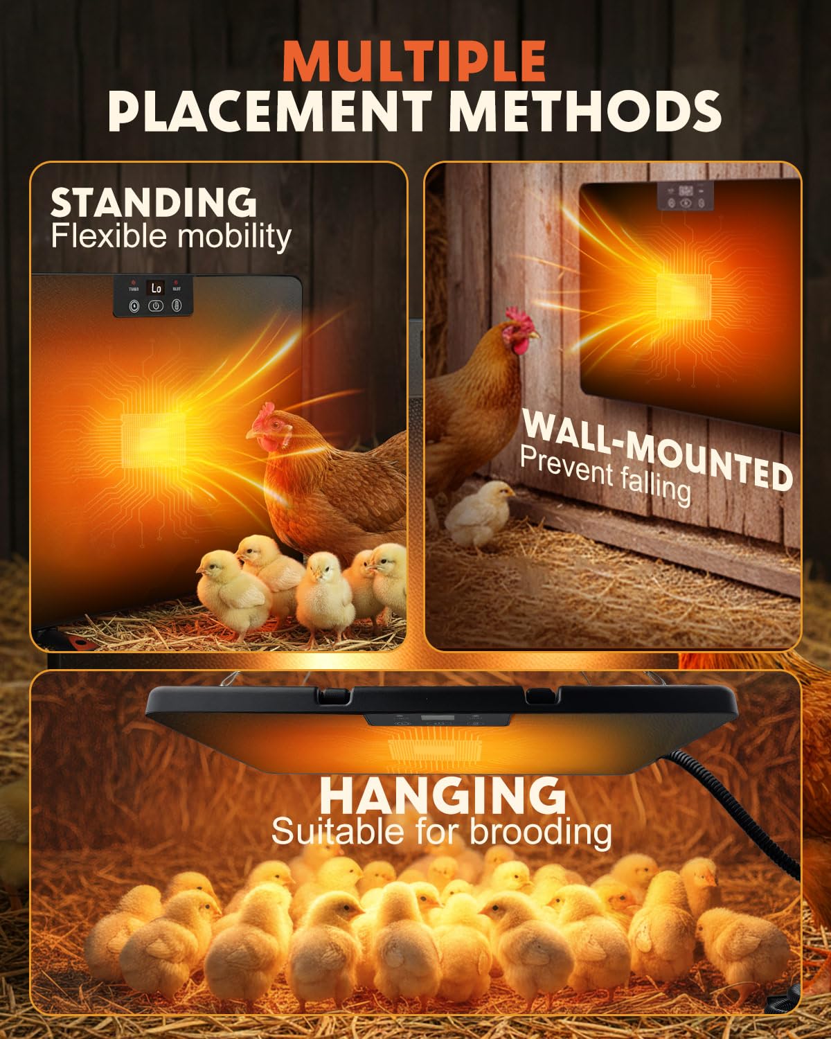 Torlaist five timer modes support flexible heating schedules.