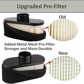 Tormudaca pre-cleaner captures debris to extend air filter life