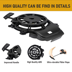Tormudaca recoil starter compatible with Craftsman engines for hassle-free install.