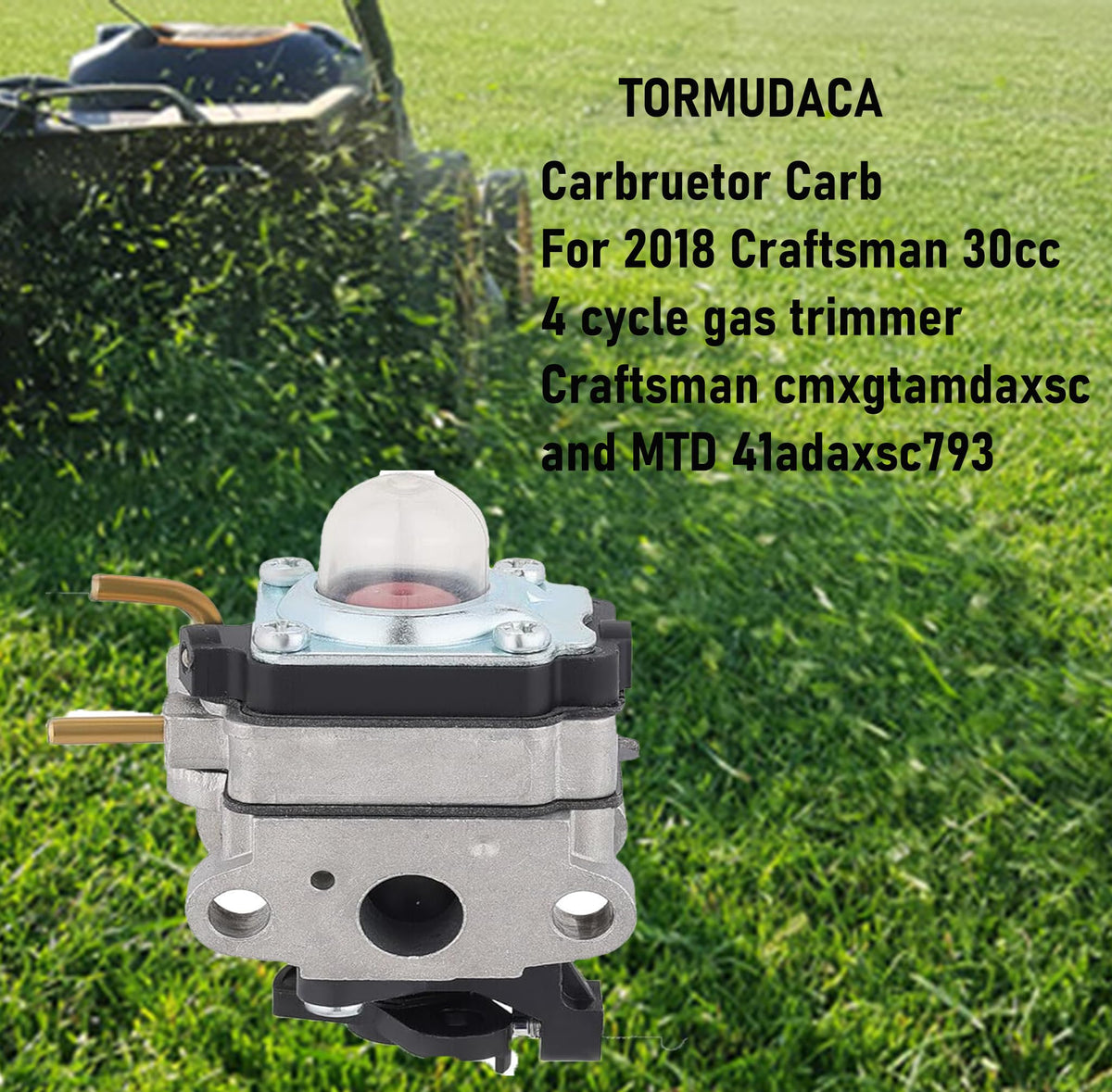 Tormudaca WS4200 carburetor gasket pack ensures a tight seal
