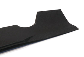 Toro blade installation closeup shows alignment and edge clarity