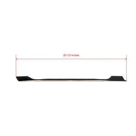 Toro blade length 20-1/2 inches supports balanced mowing