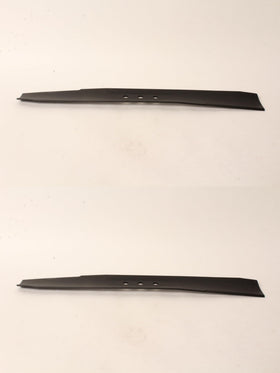 Toro genuine OEM blade 133-8183-03 2-pack close-up showing durable high carbon steel