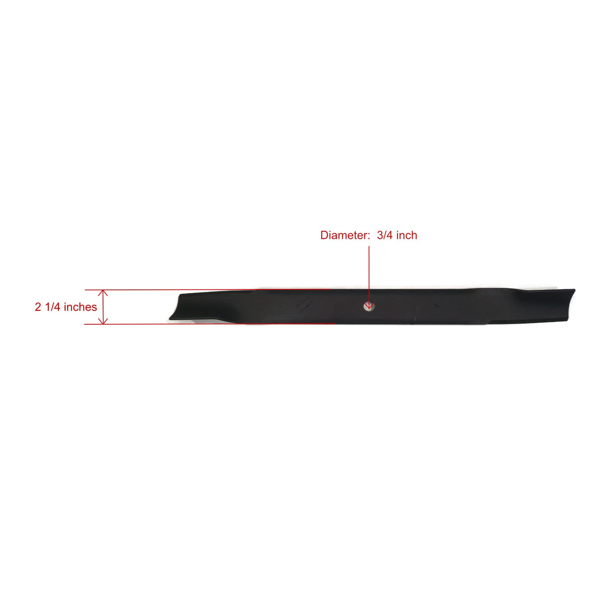Toro TimeCutter blade close-up shows edge quality for precise mowing.