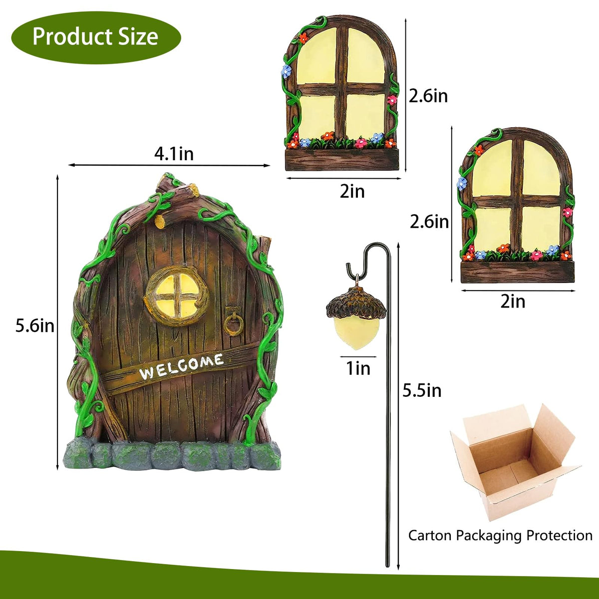 Toromiu glowing fairy windows illuminate outdoor spaces without power.