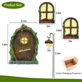 Toromiu glowing fairy windows illuminate outdoor spaces without power.