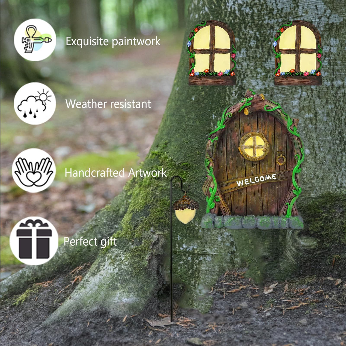 Toromiu welcome sign vines enhances forest charm in your garden.