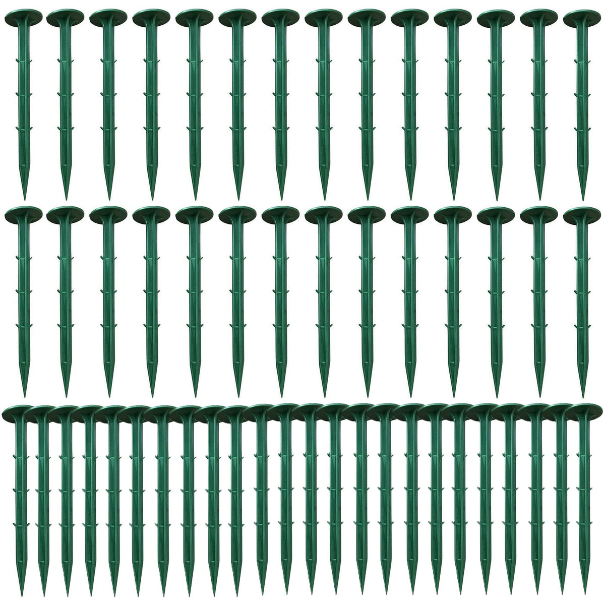 TorSor 16cm black landscape stake with a pointed cone for secure anchoring.