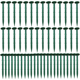 TorSor 16cm black landscape stake with a pointed cone for secure anchoring.