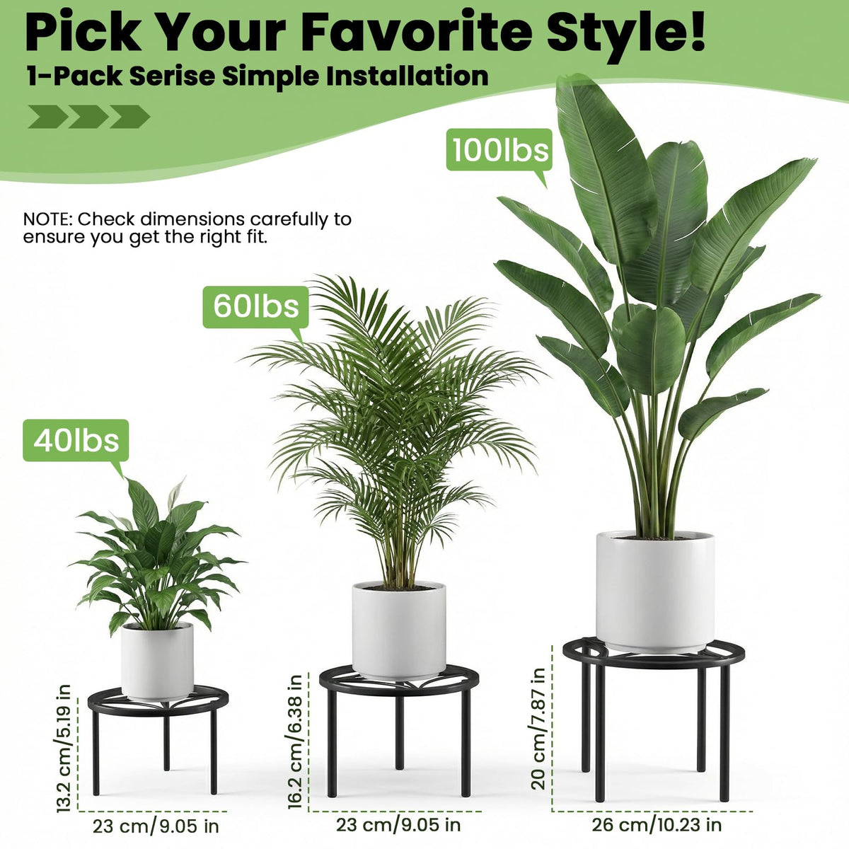 TOSKING durable stand designed for patio and outdoor use
