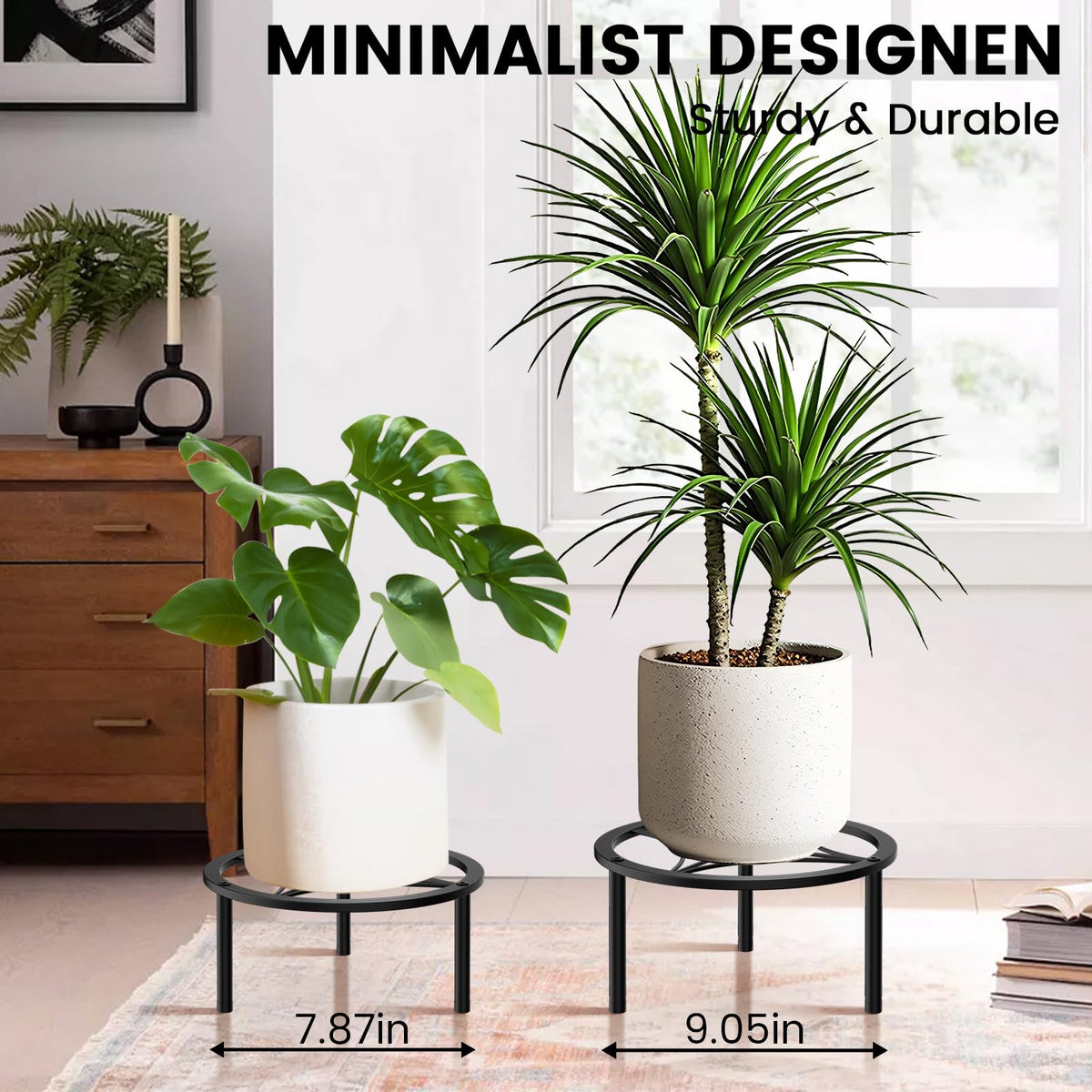 TOSKING easy-assembly three-leg design without tools