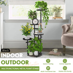 TOSKING space-saving stand maximizes small room floor space.