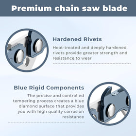 TOSRWGLL 45 drive links ensure strong compatibility with popular saws.