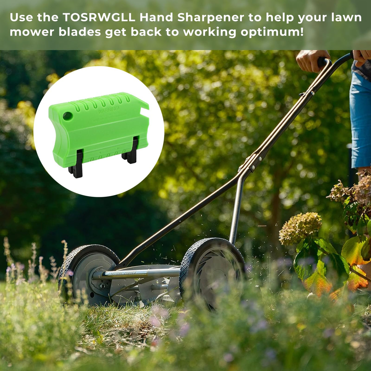 TOSRWGLL SK-2 improved mower edge for efficient mowing sessions