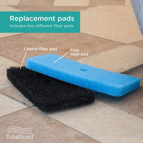 TotalPond replacement pads fine focus trapping small particles for clearer water