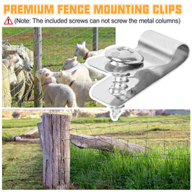 Tottist fence clamps ideal for warehouse and garden fencing projects