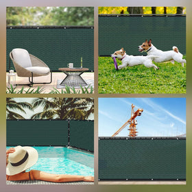 TOTU construction-site privacy fence provides temporary, discreet fencing