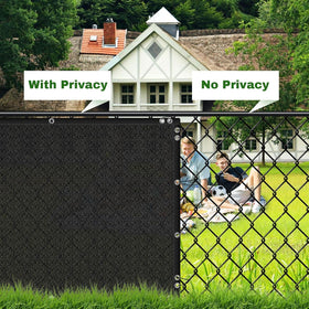 TOTU outdoor privacy screen suits pools, patios, and gardens for a calmer space.