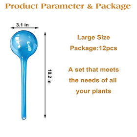TOTYAO durable garden watering devices, ideal for travel or short plant breaks.