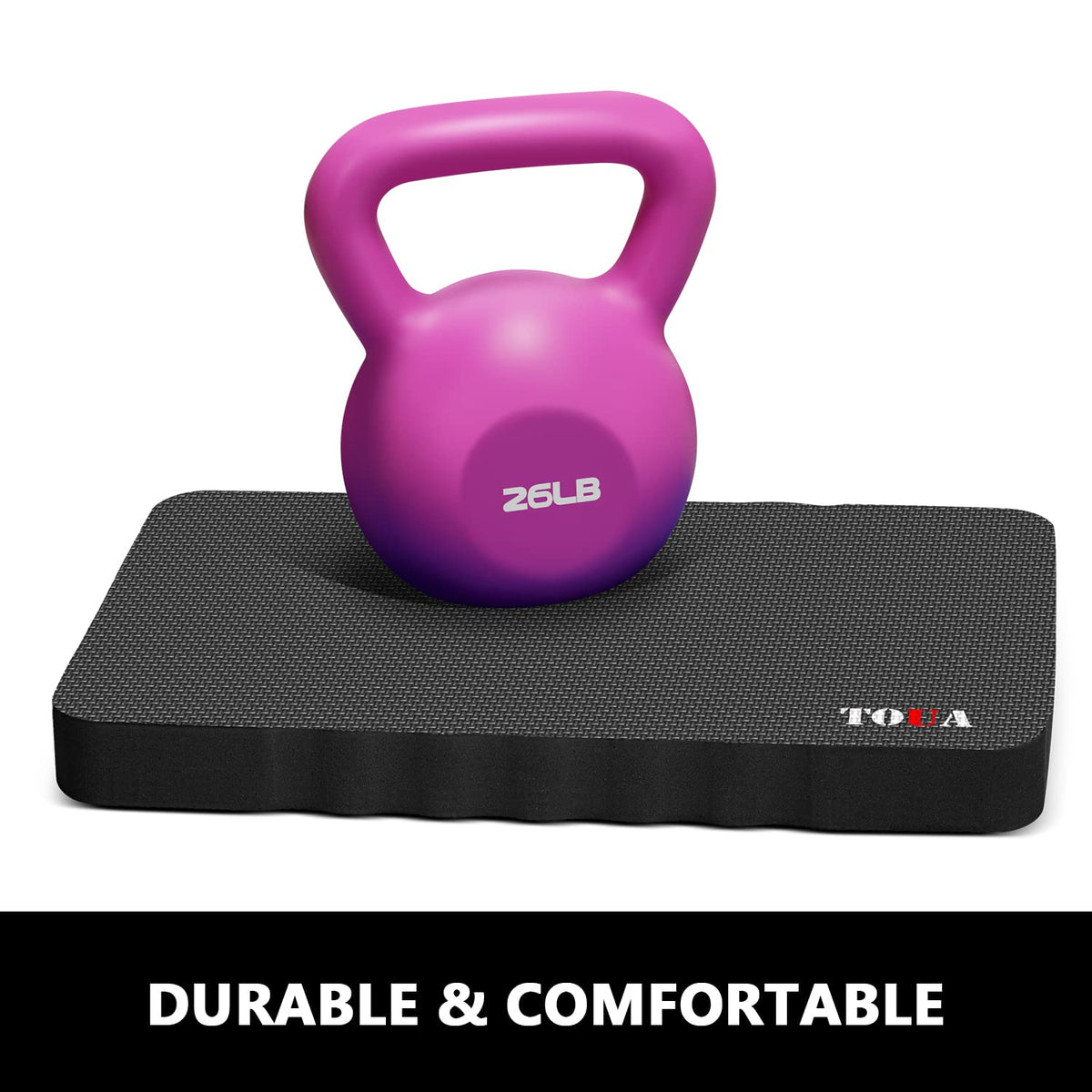 TOUA non-slip textured surface provides stability on various floors