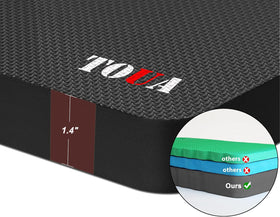 TOUA water-resistant kneeling pad resists dirt and moisture outdoors
