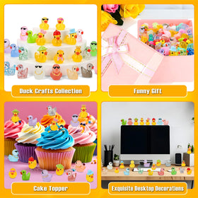 Touch Top tiny ducks decorate dollhouses with charming detail.