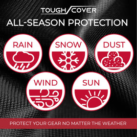 Tough Cover with included storage bag for easy winter storage
