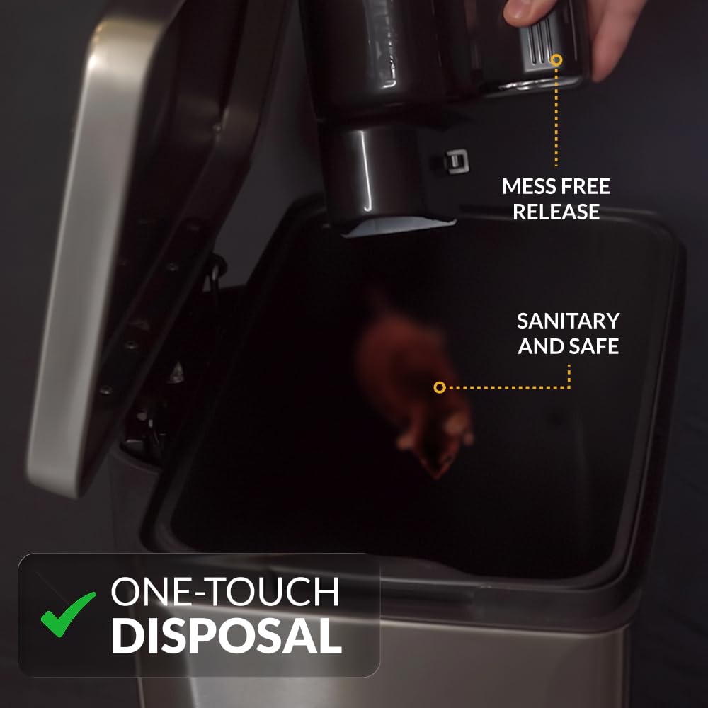 Tougher Than Tom Sure-Catch reusable design allows rinse, reset, reuse