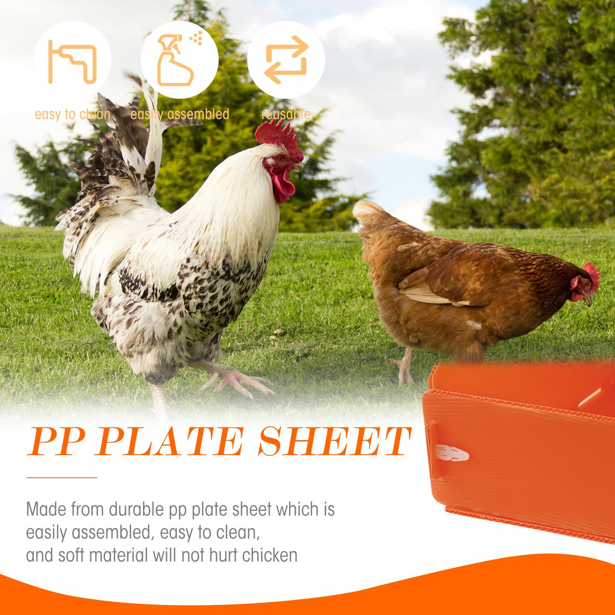 Touri durable PP material keeps boxes sturdy and easy to clean.
