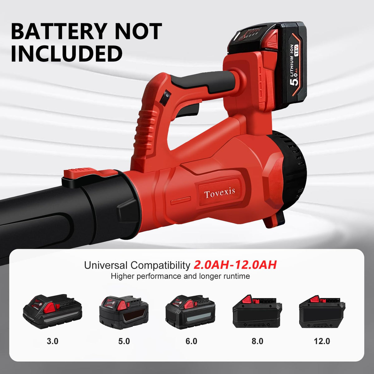 Tovexis brushless leaf blower delivers high performance for quick debris clearing