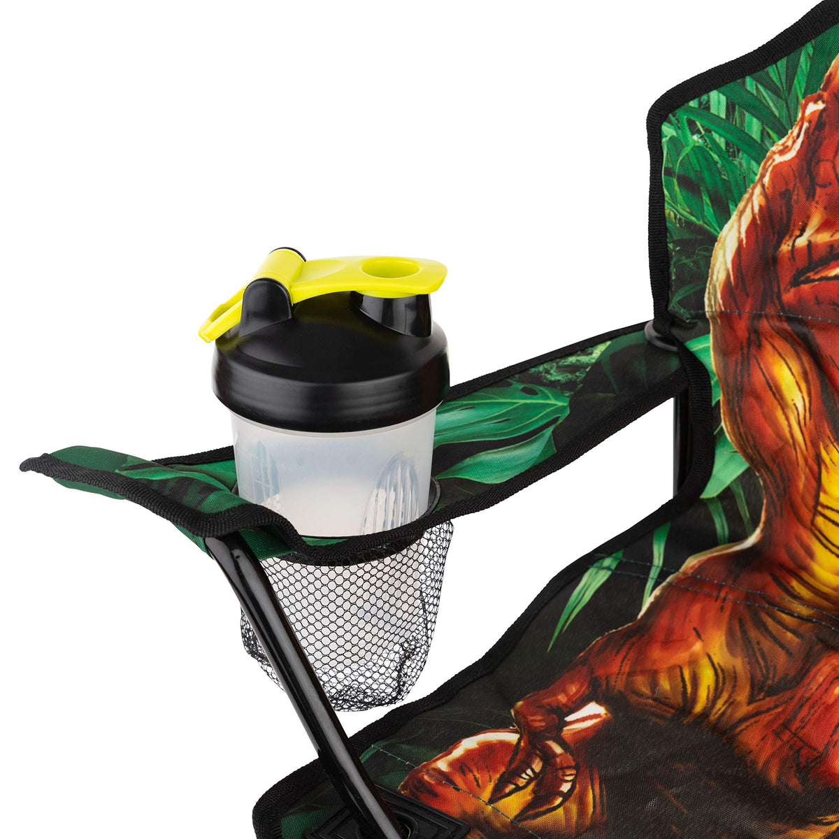 Toy To Enjoy chair includes storage pouch for small accessories.