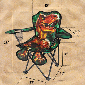 Toy To Enjoy sturdy metal frame provides stable outdoor seating.
