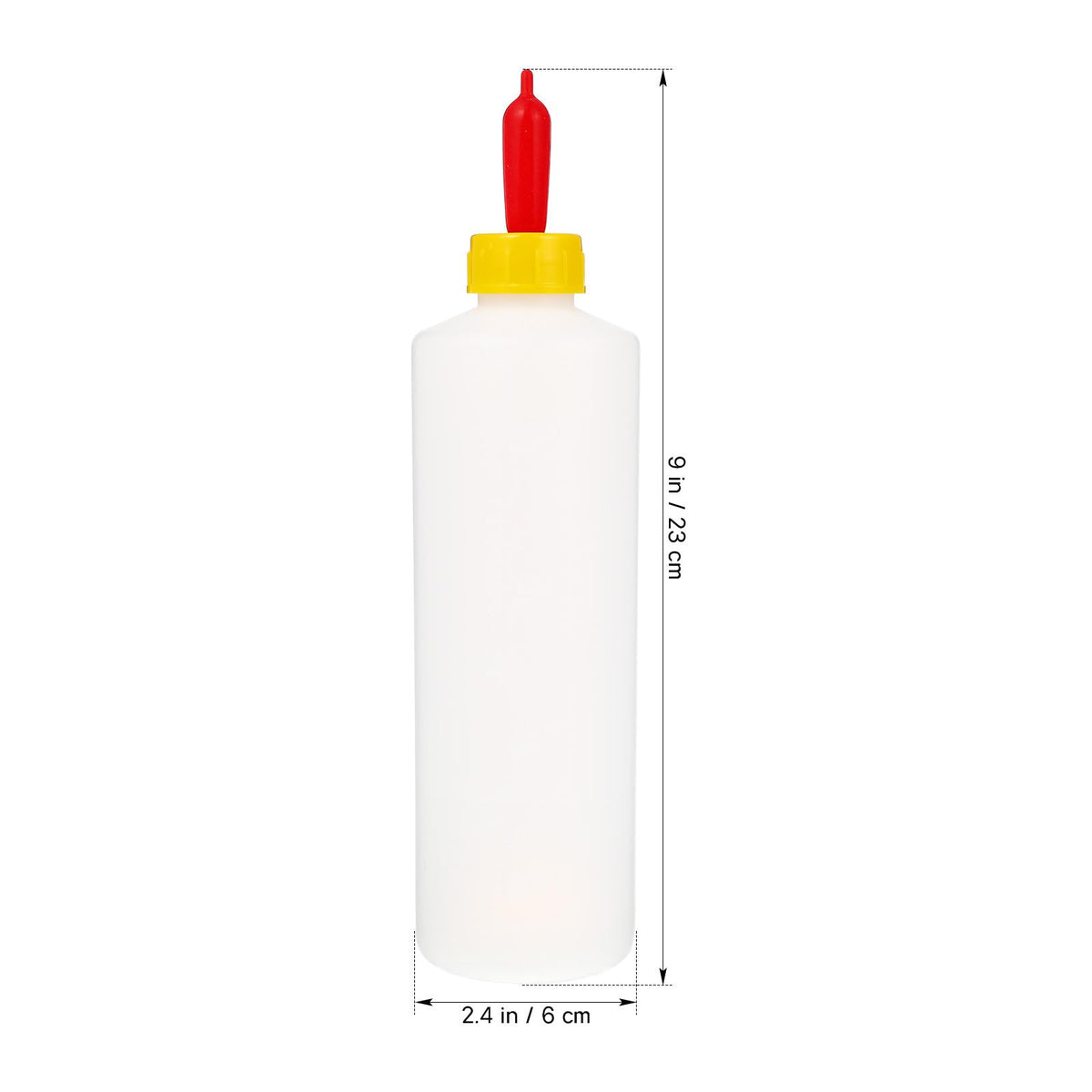 TOYANDONA 5pcs bottles with replacement nipples for convenient care of sheep, goats, and lambs