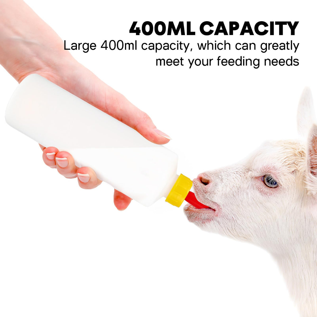 TOYANDONA ergonomic feeding bottle aids easy one-handed use during barn sessions