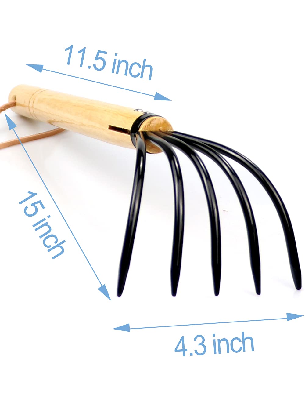 TOYPOPOR Ninja claw with storage hoop ring keeps tool organized.
