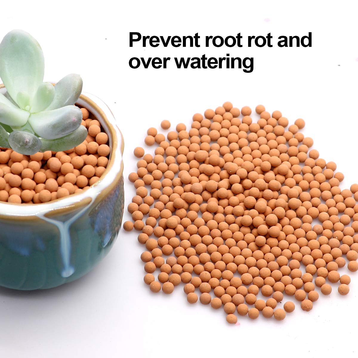 TOYPOPOR ceramsite used as drainage layer in plant pots