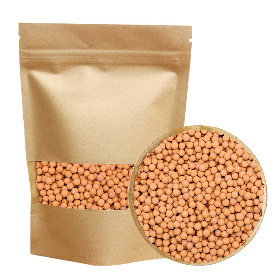 TOYPOPOR clay pebbles 2.2lb bag for soil aeration and drainage