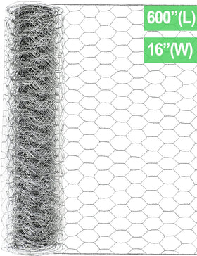 TOYPOPOR hexagonal wire fence helps free-range pets while keeping crops secure.